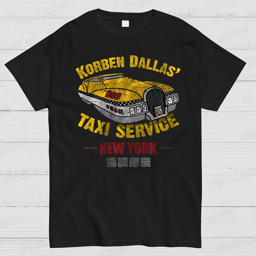Korben Dallas Taxi Cotton T-shirt