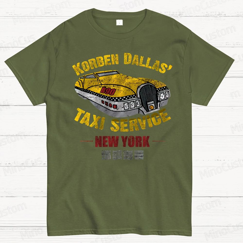 Korben Dallas Taxi Cotton T-shirt