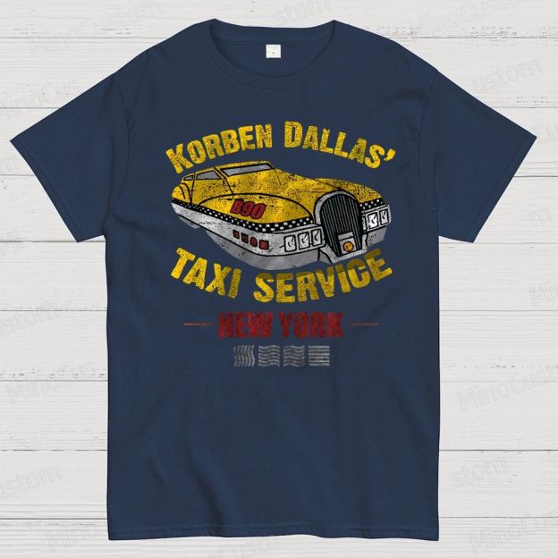 Korben Dallas Taxi Cotton T-shirt