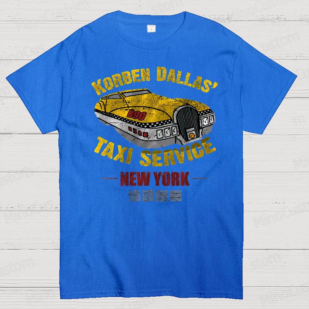 Korben Dallas Taxi Cotton T-shirt