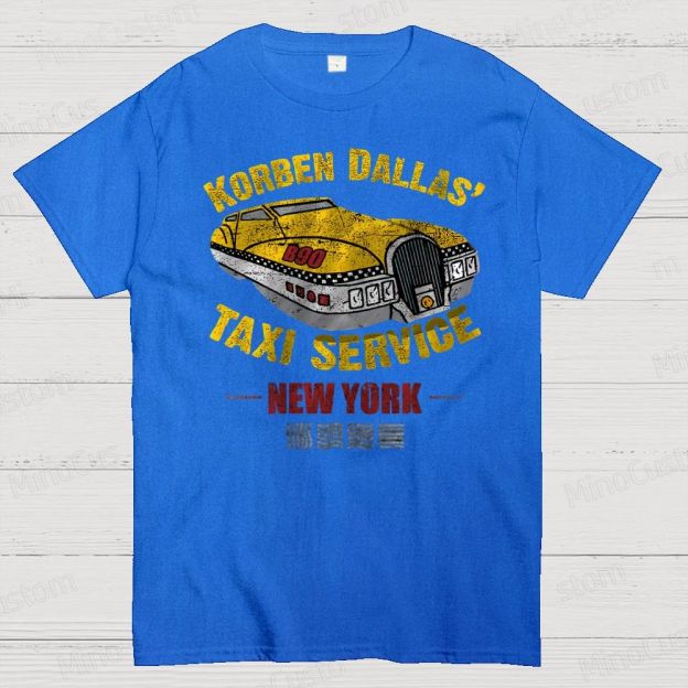 Korben Dallas Taxi Cotton T-shirt