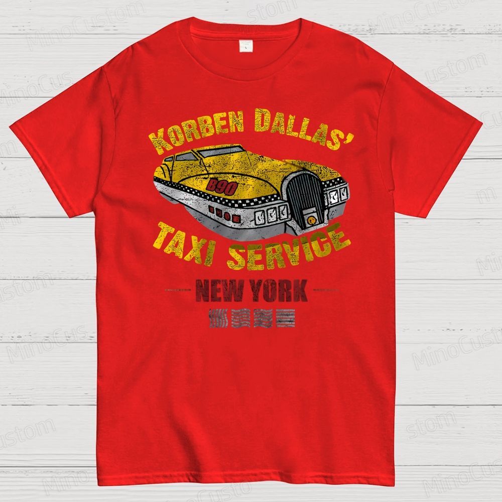 Korben Dallas Taxi Cotton T-shirt