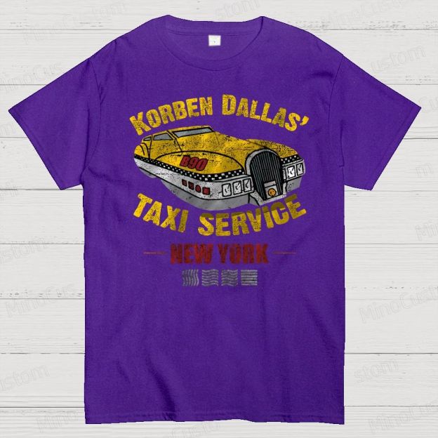 Korben Dallas Taxi Cotton T-shirt