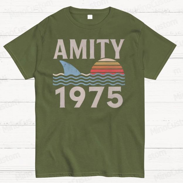 Amity Island 1975  Cotton T-shirt