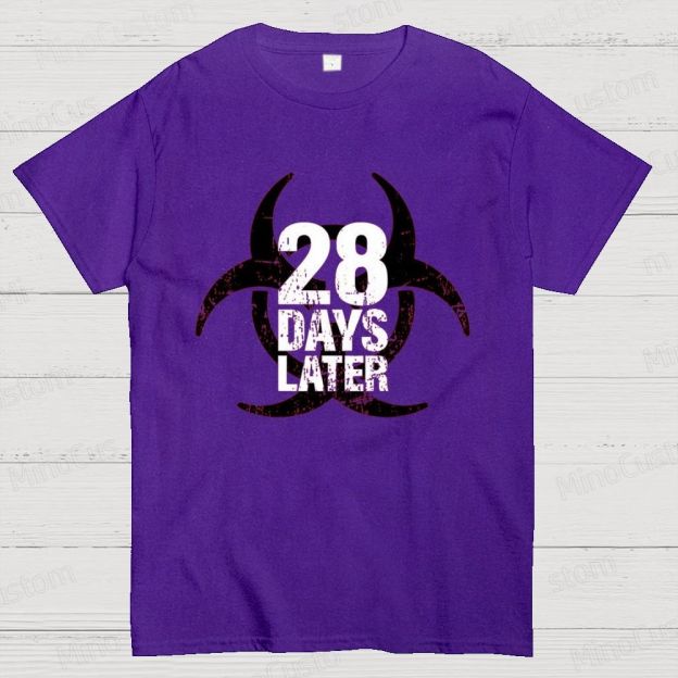 28 Days Later Horror Movie Graphic T - Shirt
