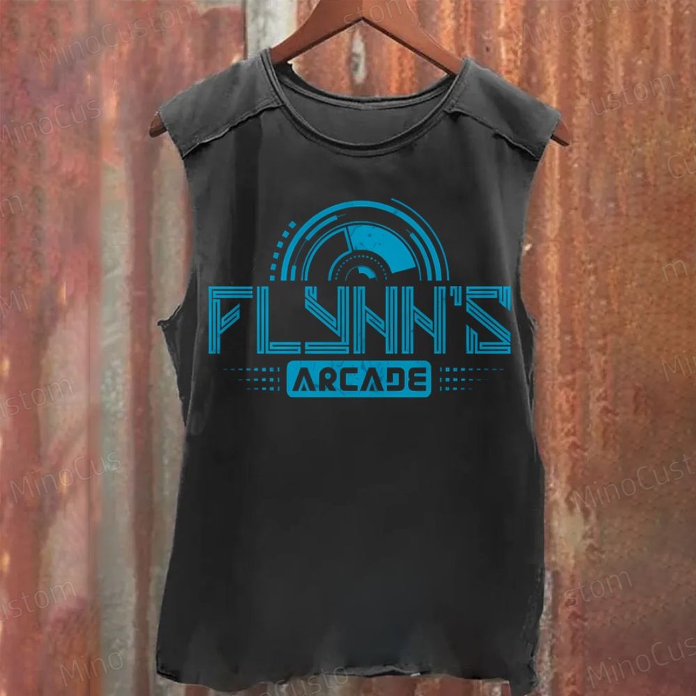 Flynn's Arcade Est 1982 Washed Tank Top 