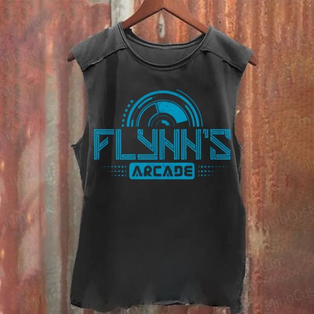 Flynn's Arcade Est 1982 Washed Tank Top 