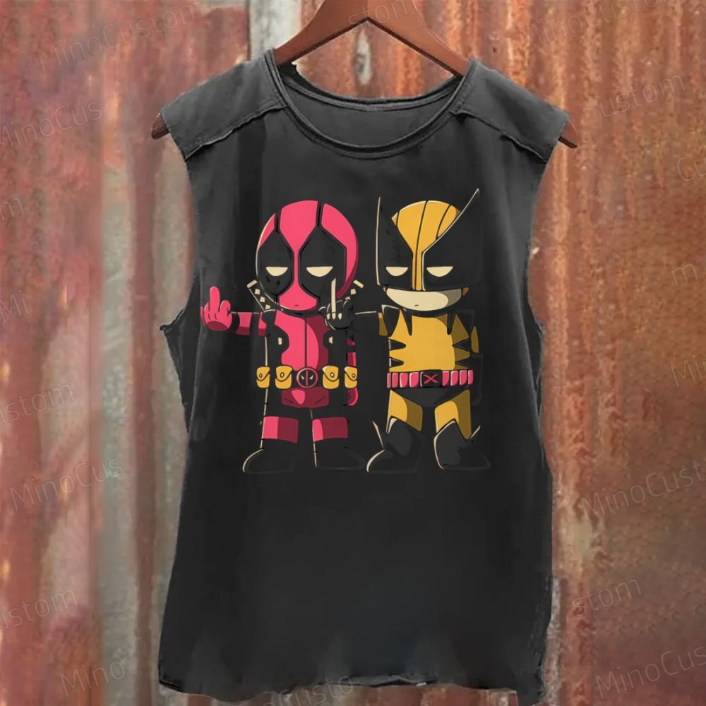 Flip Fiction Washed Tank Top 