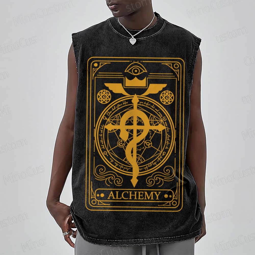 Tarot of Alchemy Washed Tank Top 