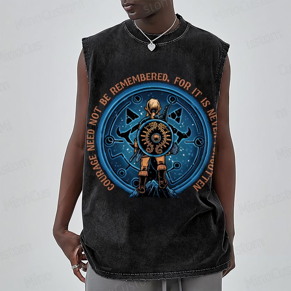 Courage from Within Washed Tank Top