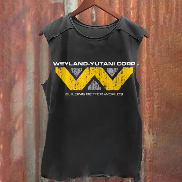 Weyland-Yutani Corp Washed Tank Top 