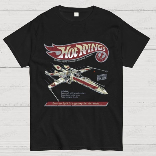 Star Wars X - Wing Hot Wings Retro T - Shirt