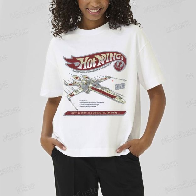 Star Wars X - Wing Hot Wings Retro T - Shirt