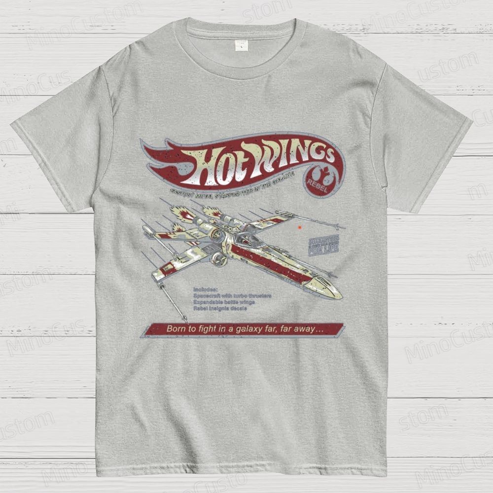 Star Wars X - Wing Hot Wings Retro T - Shirt