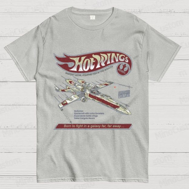 Star Wars X - Wing Hot Wings Retro T - Shirt