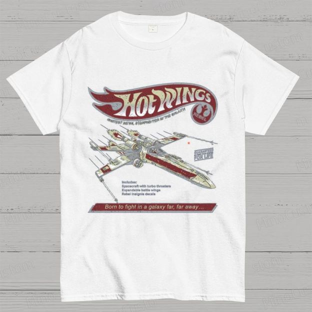 Star Wars X - Wing Hot Wings Retro T - Shirt