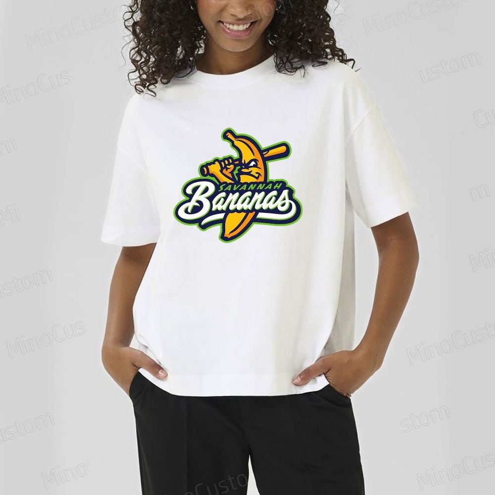 Savannah Bananas Baseball Team Logo T - Shirt