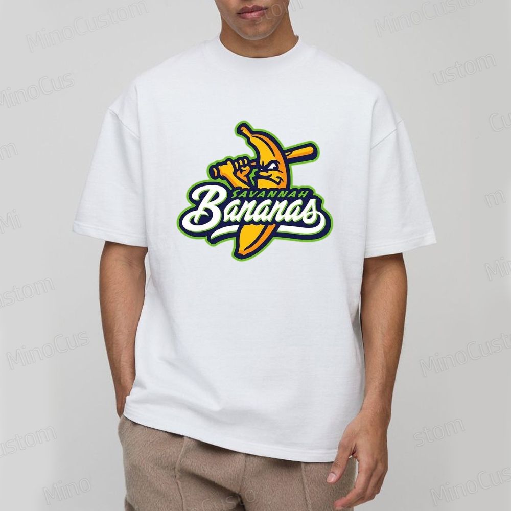Savannah Bananas Baseball Team Logo T - Shirt