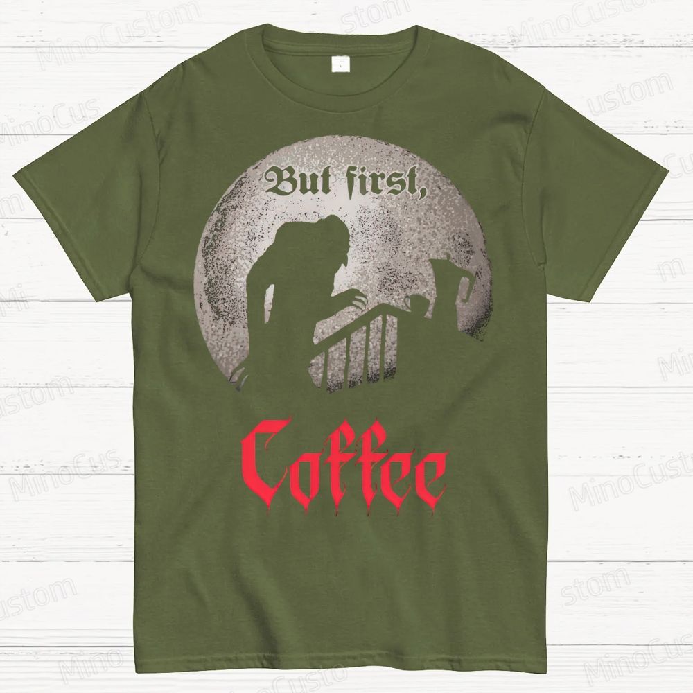 But First Coffee Cotton T-shirt 