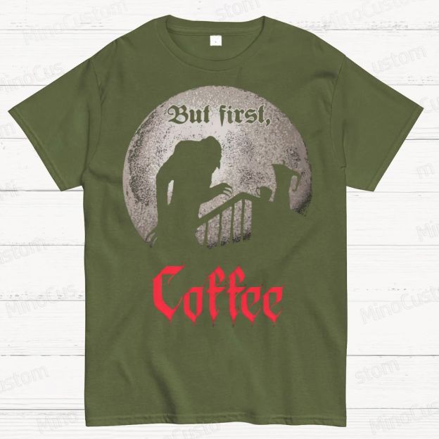 But First Coffee Cotton T-shirt 