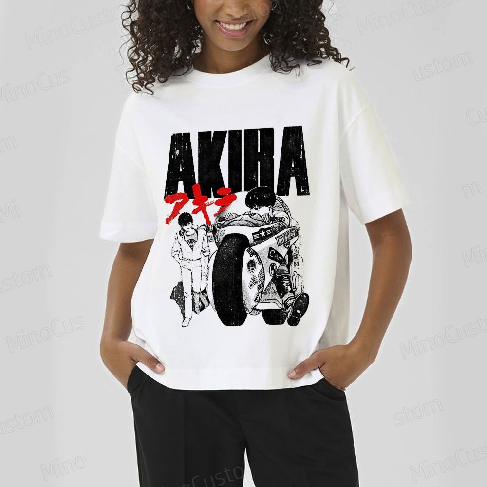 Akira Anime Retro Graphic T - Shirt