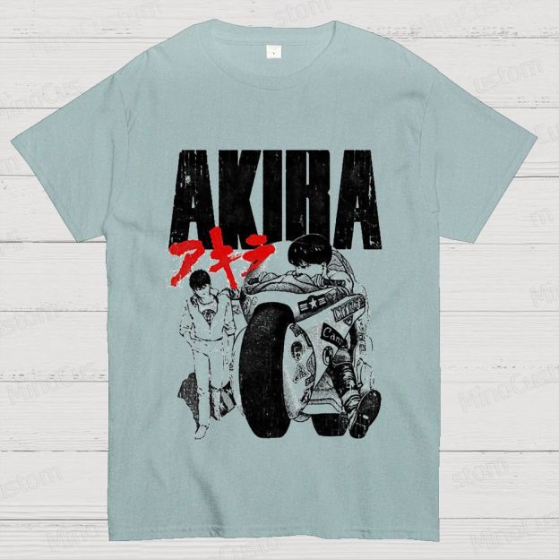 Akira Anime Retro Graphic T - Shirt