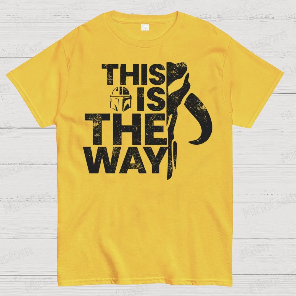 This Is The Way Cotton T-shirt 