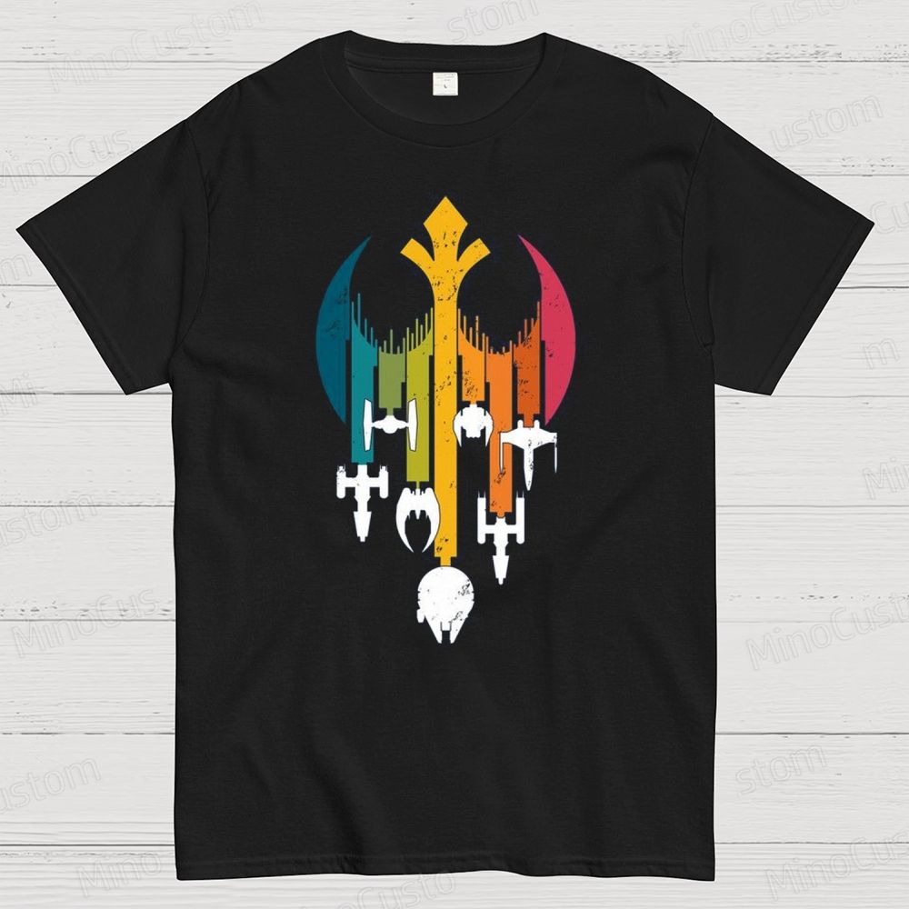 Rebel Alliance Rainbow Fleet Sleeveless Star Wars T-Shirt