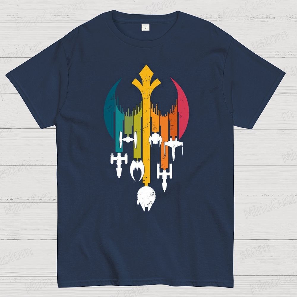 Rebel Alliance Rainbow Fleet Sleeveless Star Wars T-Shirt