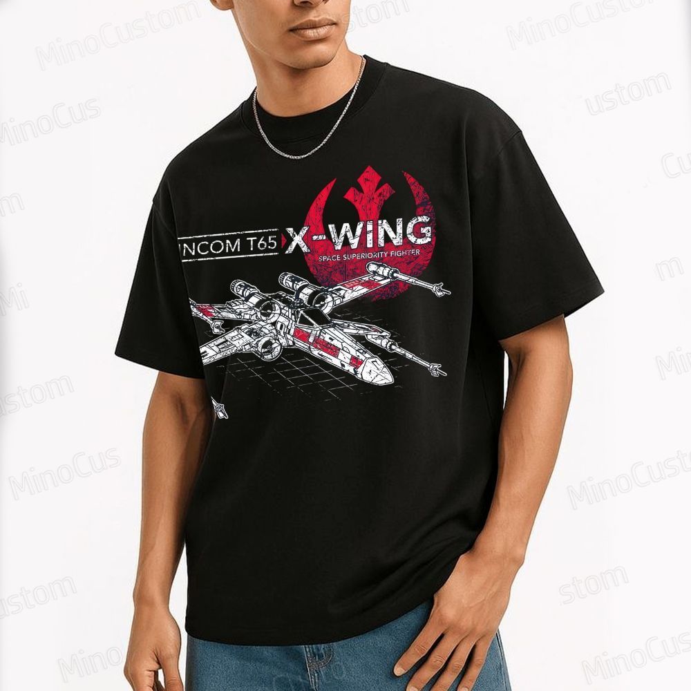 T-65 X-Wving -A Star Wars Cotton T-shirt 