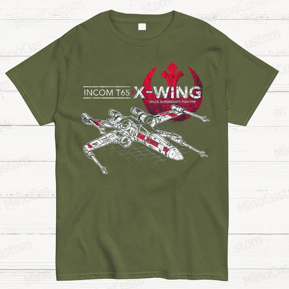 T-65 X-Wving -A Star Wars Cotton T-shirt 