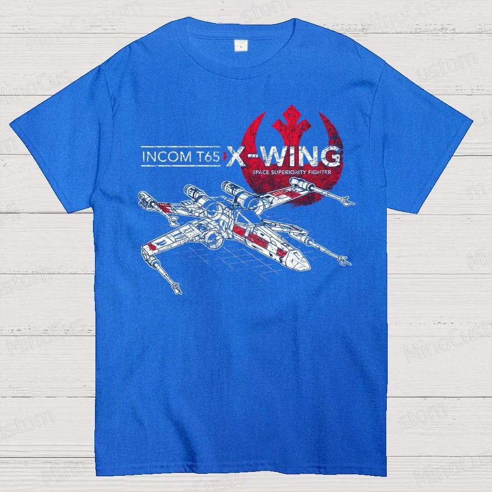 T-65 X-Wving -A Star Wars Cotton T-shirt 