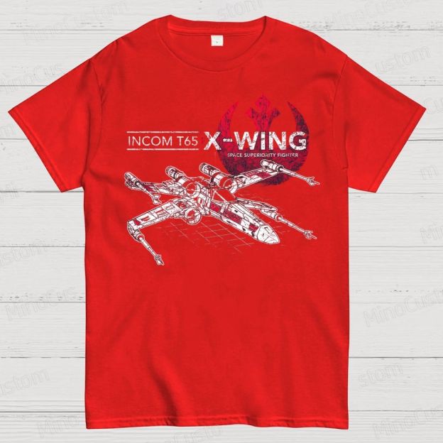 T-65 X-Wving -A Star Wars Cotton T-shirt 