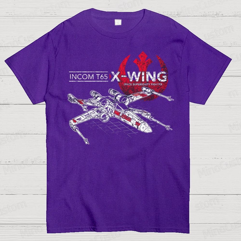 T-65 X-Wving -A Star Wars Cotton T-shirt 