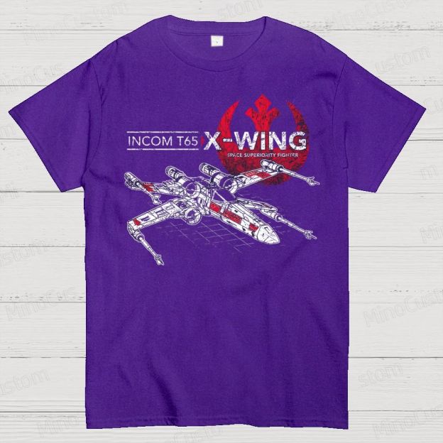 T-65 X-Wving -A Star Wars Cotton T-shirt 