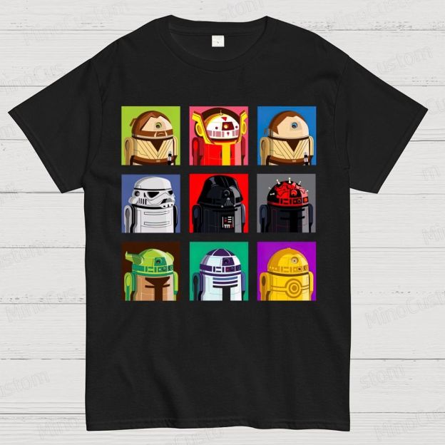 Star Wars Printing  Cotton T-shirt 