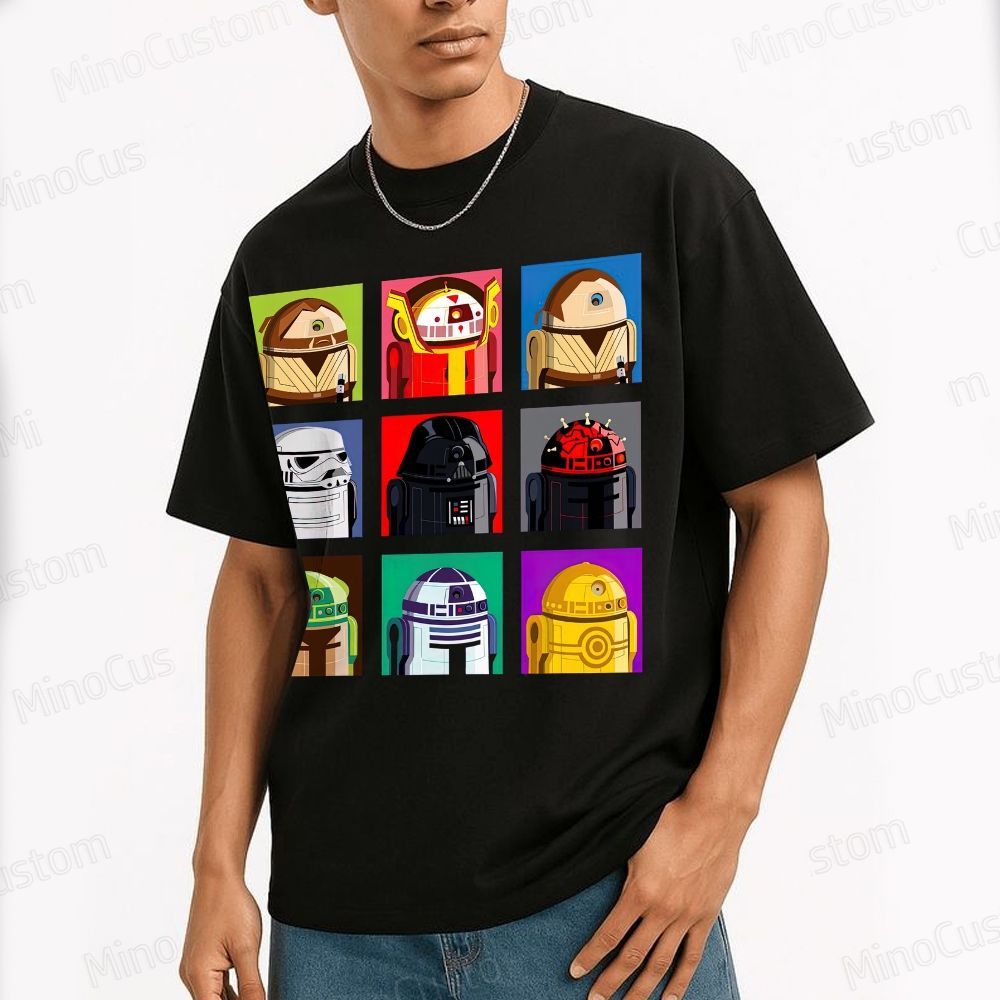 Star Wars Printing  Cotton T-shirt 