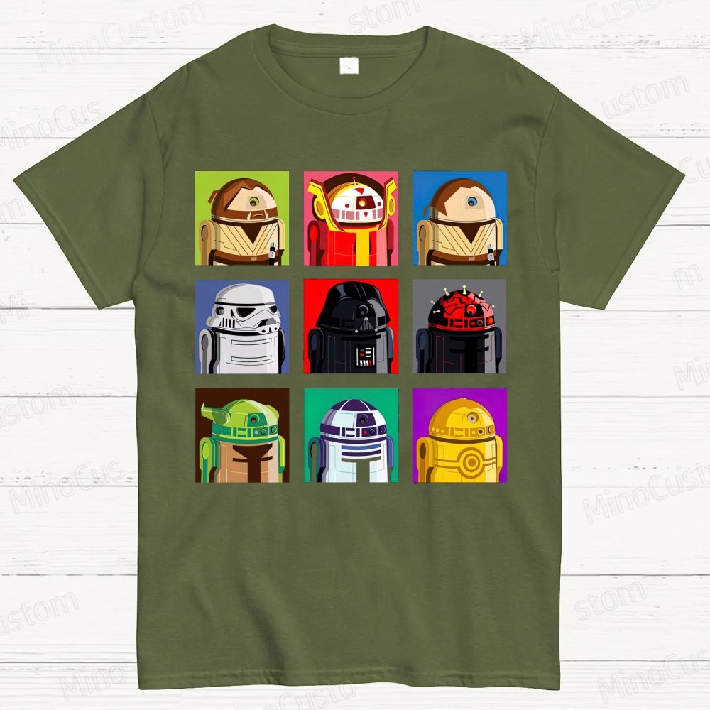 Star Wars Printing  Cotton T-shirt 