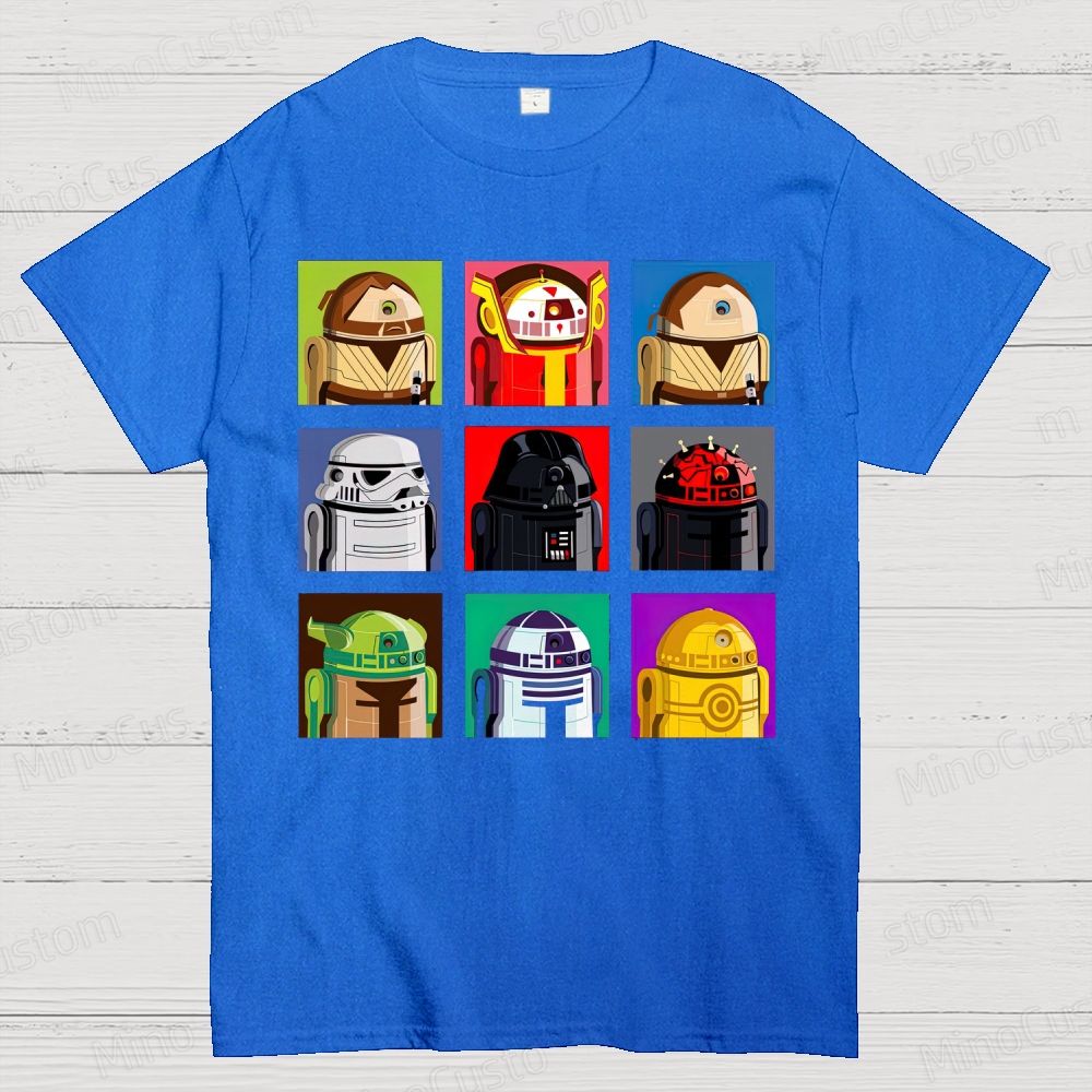 Star Wars Printing  Cotton T-shirt 