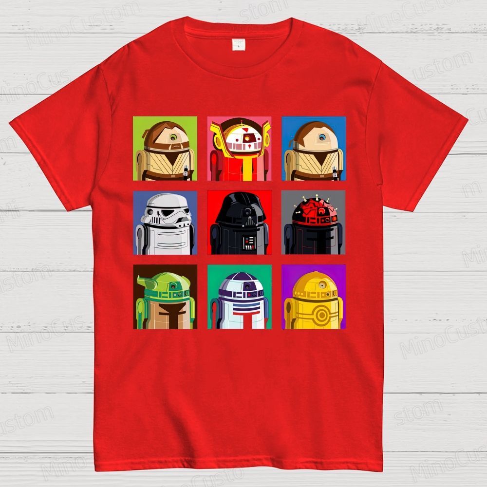 Star Wars Printing  Cotton T-shirt 