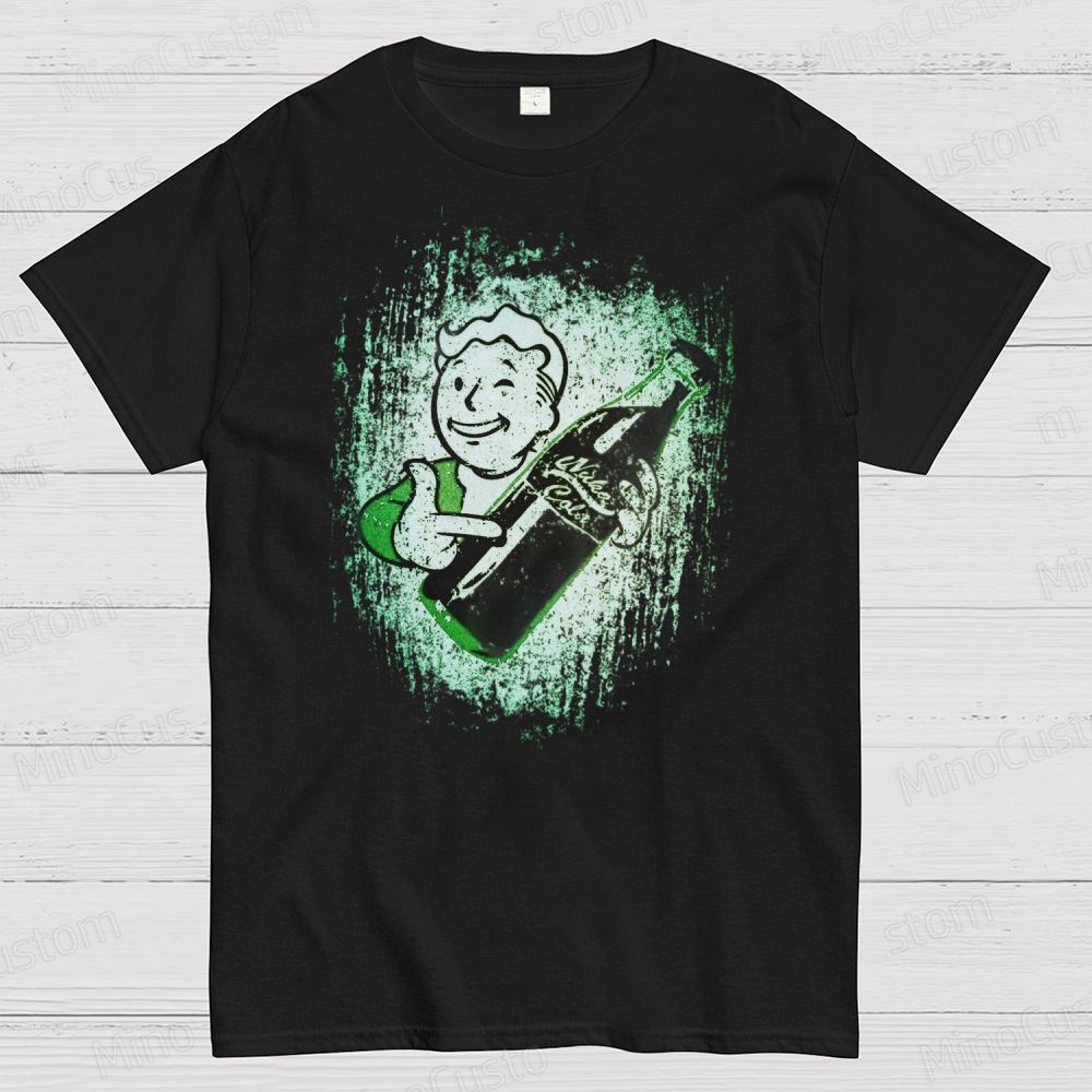 Fallout Nuka Cola Vault Boy Graphic T - Shirt