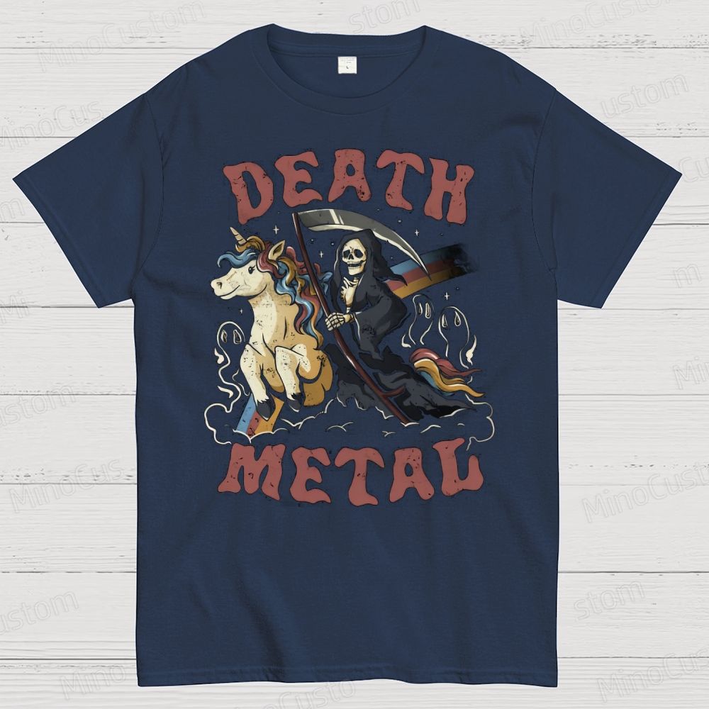 Death Metal Cotton T-shirt 