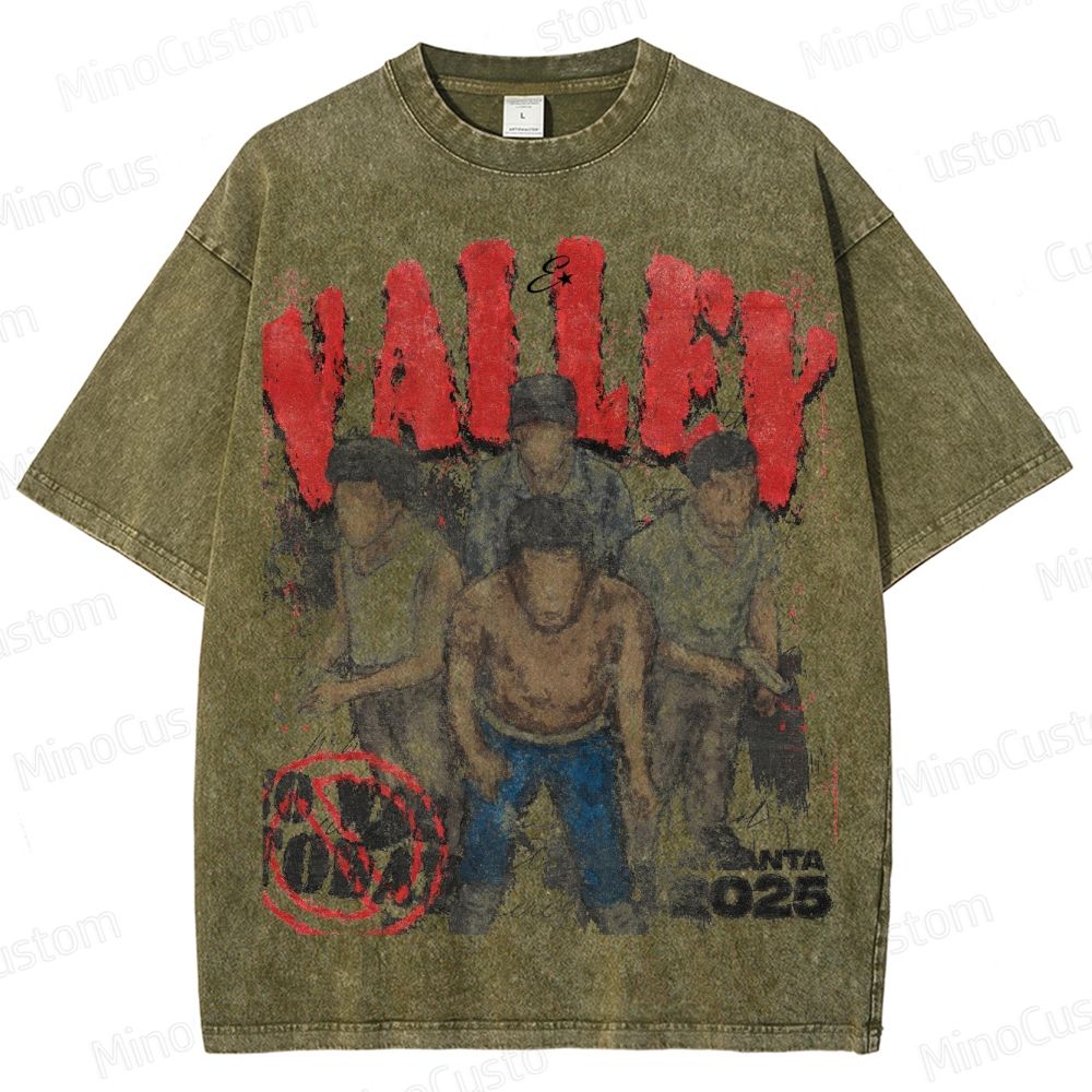 Vintage - Washed “Valley” Graphic T - Shirt