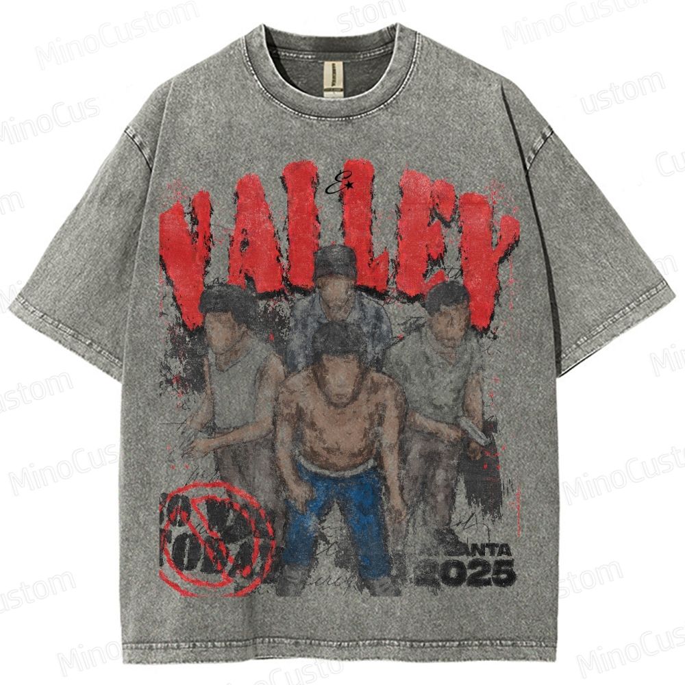 Vintage - Washed “Valley” Graphic T - Shirt