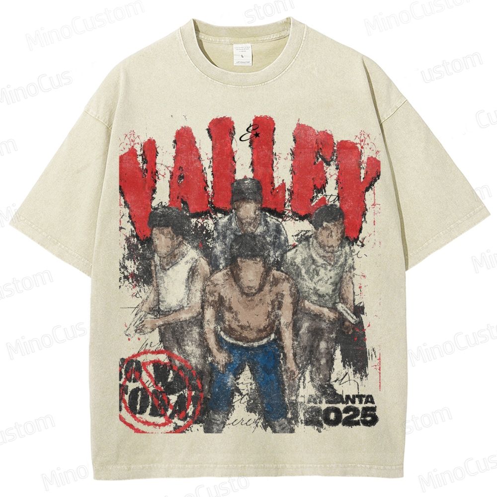 Vintage - Washed “Valley” Graphic T - Shirt
