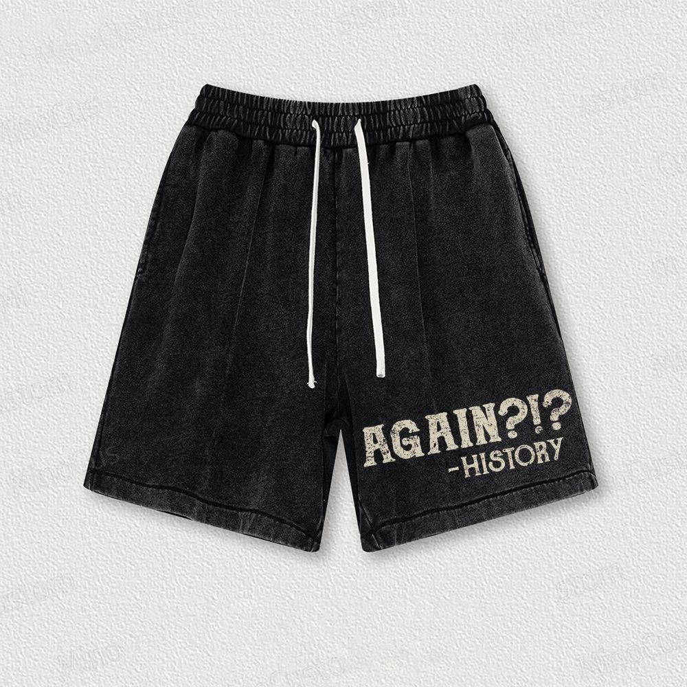 Again?!? Washed Vintage Shorts 
