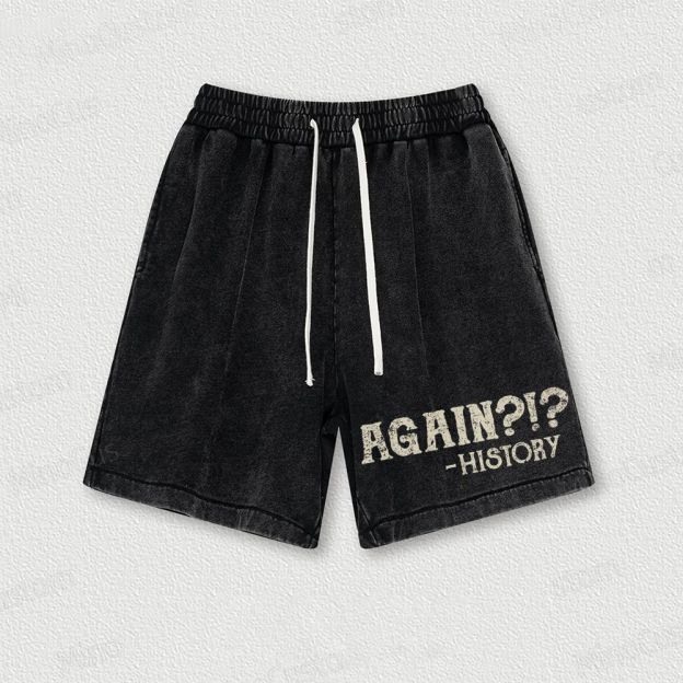 Again?!? Washed Vintage Shorts 