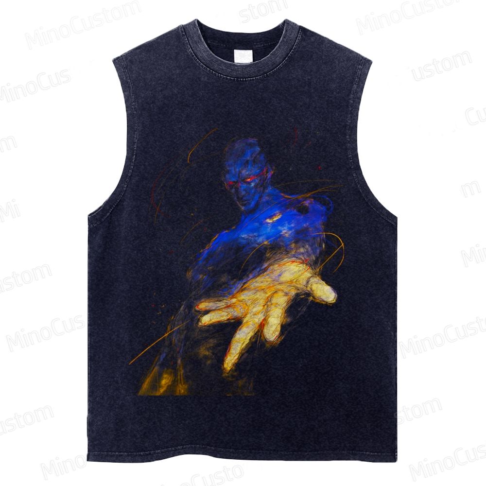 Vintage Superhero Graphic Tank Top