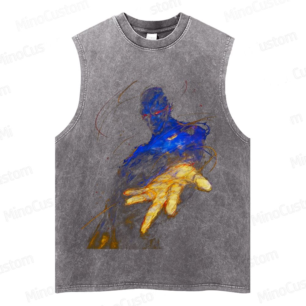 Vintage Superhero Graphic Tank Top