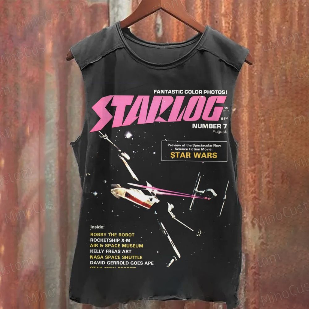 Vintage Starlog Star Wars Issue 7 Tank Top